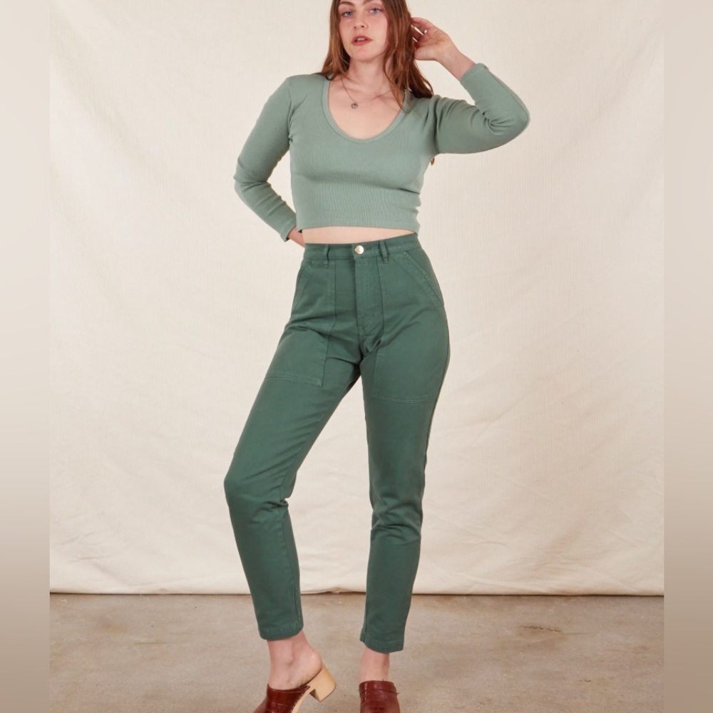 Big Bud Press Pencil Pants in NAVY xs